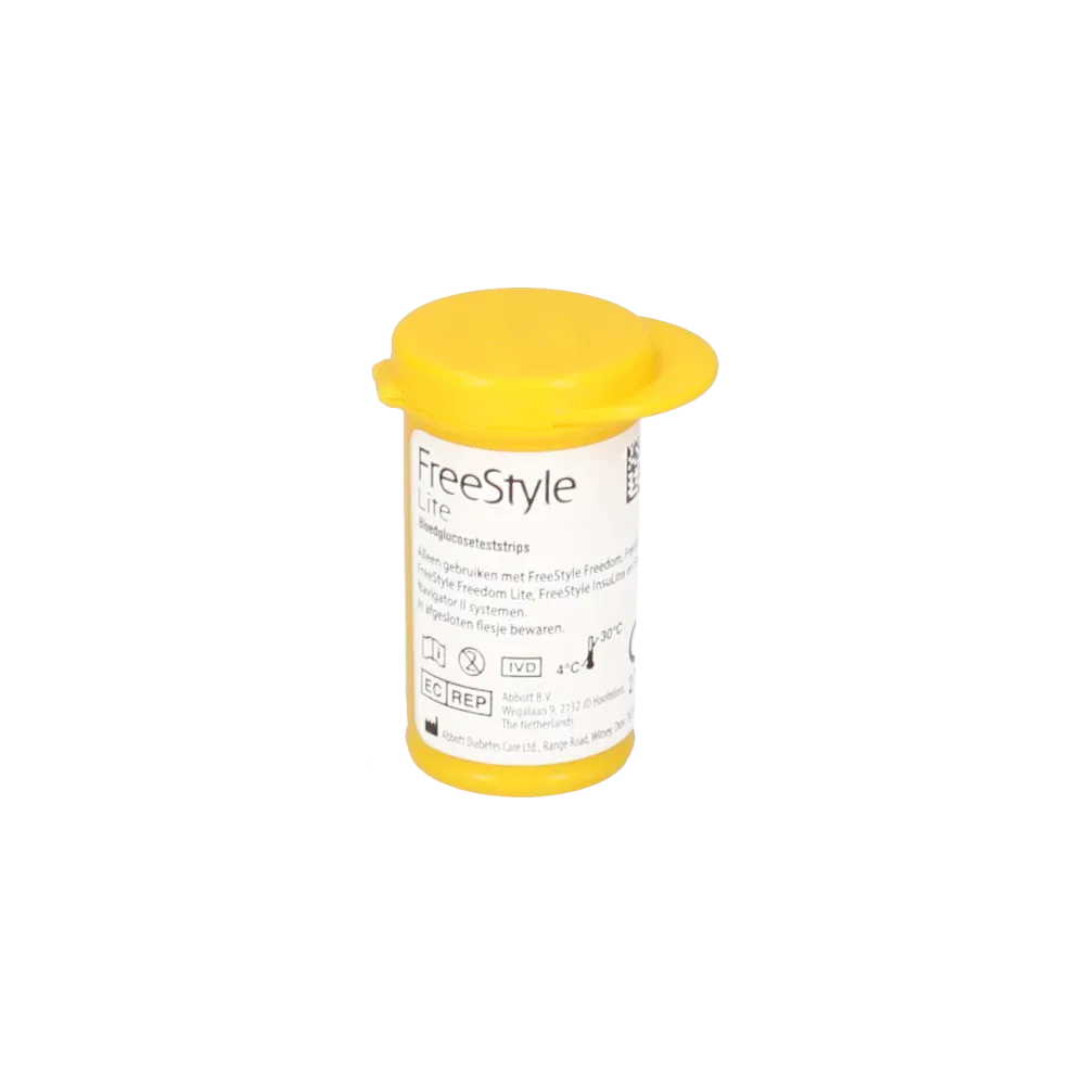 FreeStyle Lite Teststrips – 50 stuks | Nauwkeurig & Snel Glucose Meten - Afbeelding 2