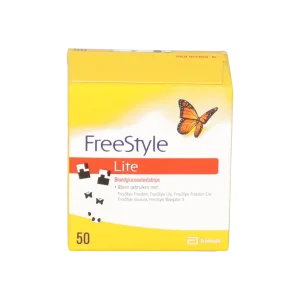 FreeStyle Lite Teststrips – 50 stuks | Nauwkeurig & Snel Glucose Meten