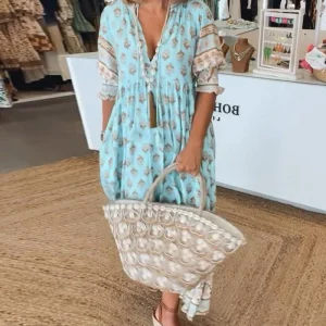 ZenyaFlair – Bohemian laagjesjurk met luchtige charme en vrije spirit