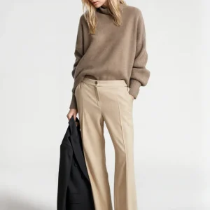 MAELIE - Losvallende kasjmier trui voor dames