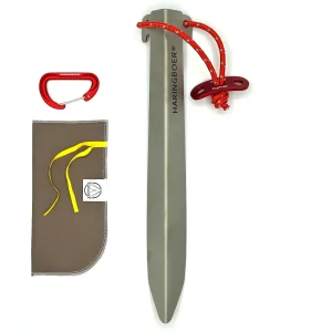 16,5 cm titanium v-haring met PegPull®