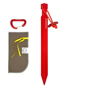 23 cm aluminium klei & grasharing met PegPull®