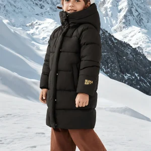 ALEX - Halflange winterjas met rits voor jongens en meisjes