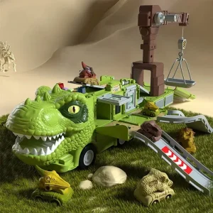 DinoTruck – Transformeerbare Dinosaurustransporter voor Kinderen