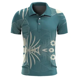 Stijlvolle Heren Polo met Tropisch Design – TROPÉLLO