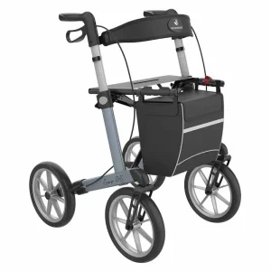 Server OS Rollator - Lichtgewicht met Grote Softwielen voor Optimale Stabiliteit (8,9 kg)