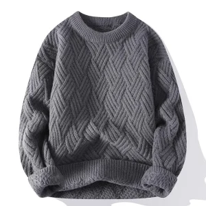 FINLEY - Cosy gebreide kabeltrui voor een tijdloze unisex stijl