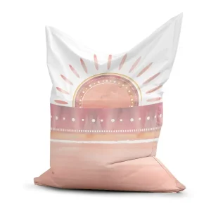 Zitzak met zonnen in boho stijl